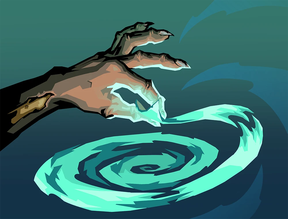 Dredge card art, Slay the Spire 2