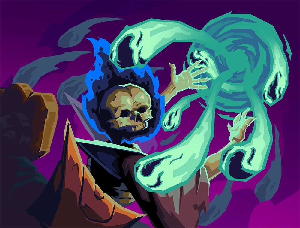 Glimpse Beyond card art, Slay the Spire 2