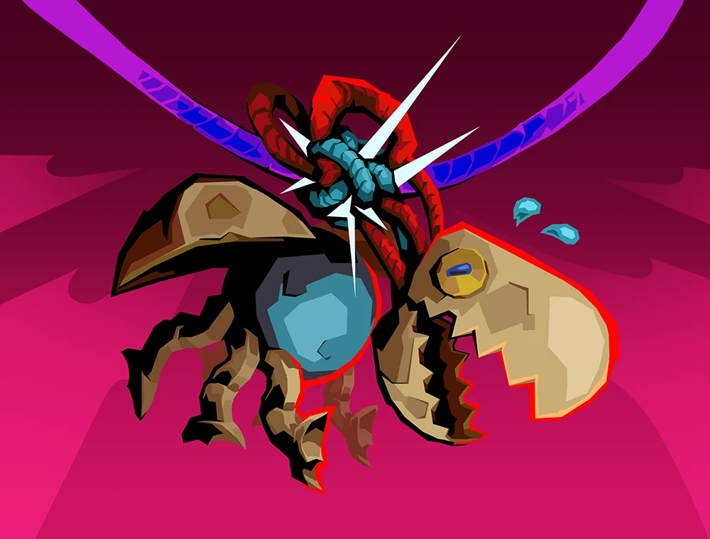 Hang card art, Slay the Spire 2