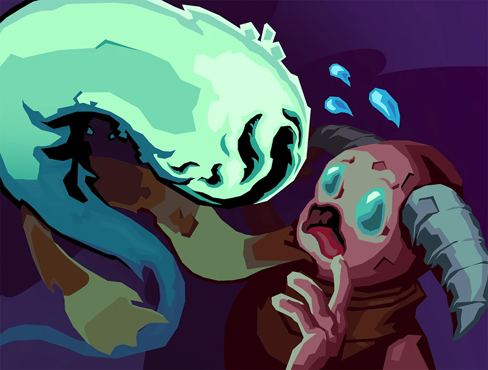 Haunt card art, Slay the Spire 2