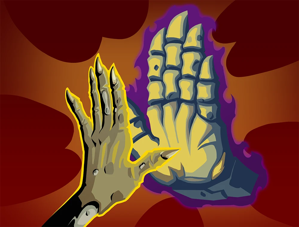 High Five card art, Slay the Spire 2