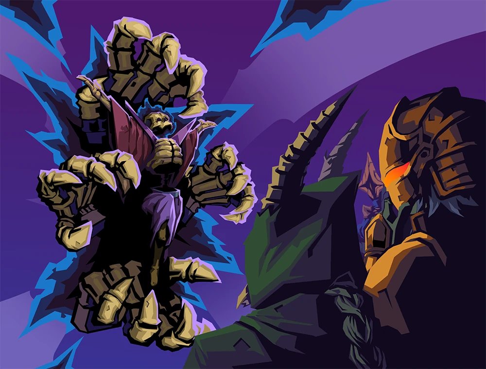 Legion of Bone card art, Slay the Spire 2