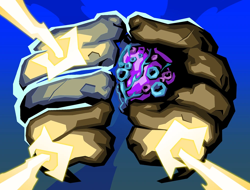 Negative Pulse card art, Slay the Spire 2