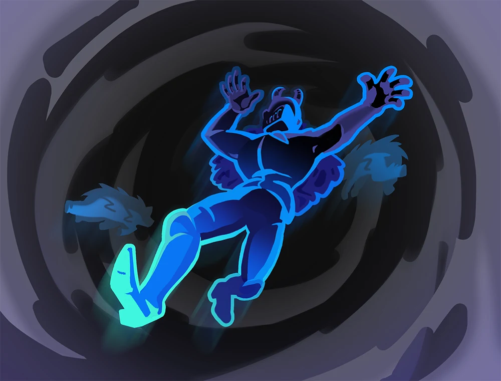 Oblivion card art, Slay the Spire 2