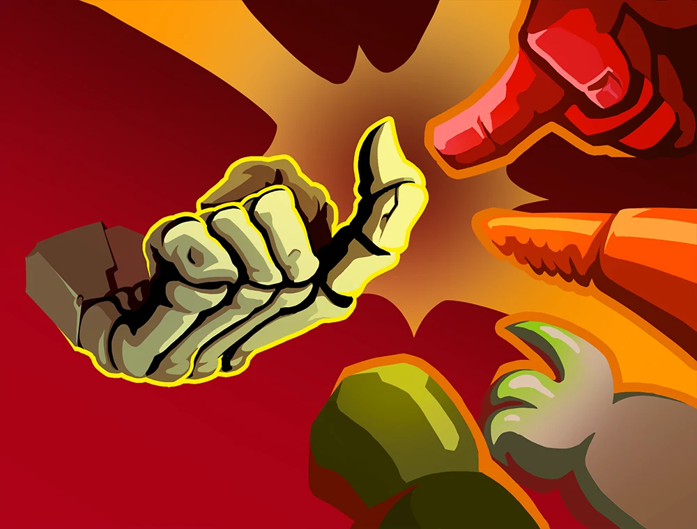 Pull Aggro card art, Slay the Spire 2