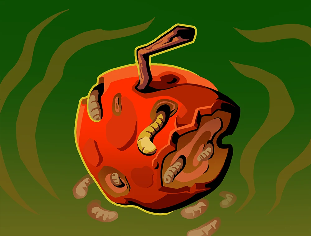 Putrefy card art, Slay the Spire 2