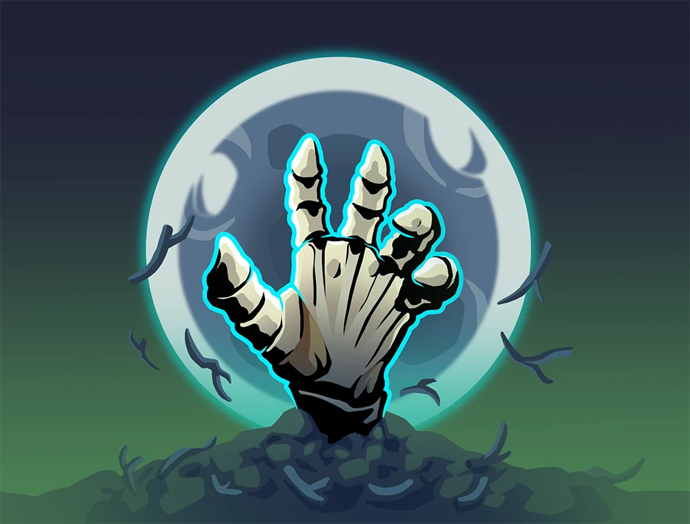 Reanimate card art, Slay the Spire 2