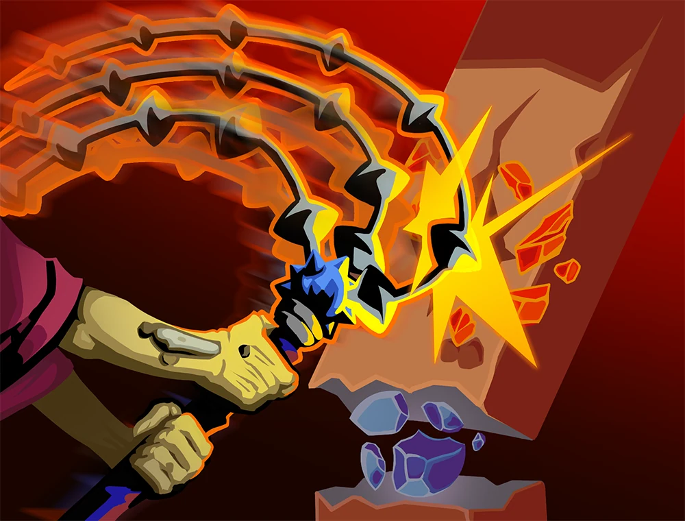Scourge card art, Slay the Spire 2