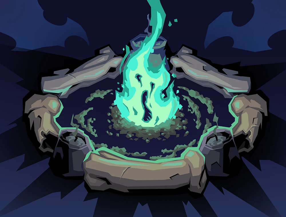 Seance card art, Slay the Spire 2
