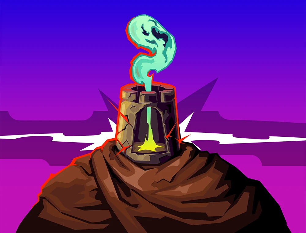 Severance card art, Slay the Spire 2