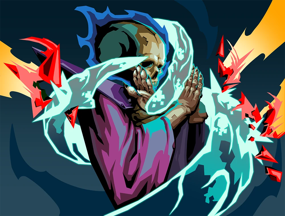 Spirit of Ash card art, Slay the Spire 2