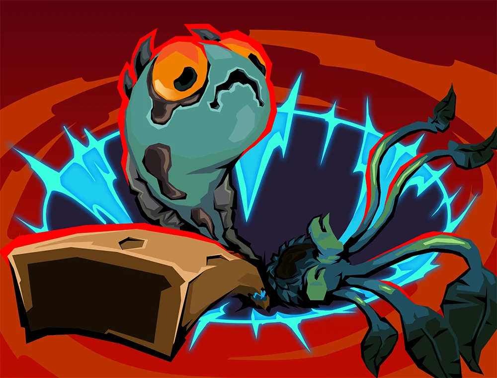 Black Hole card art, Slay the Spire 2