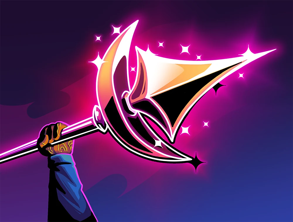 Crescent Spear card art, Slay the Spire 2