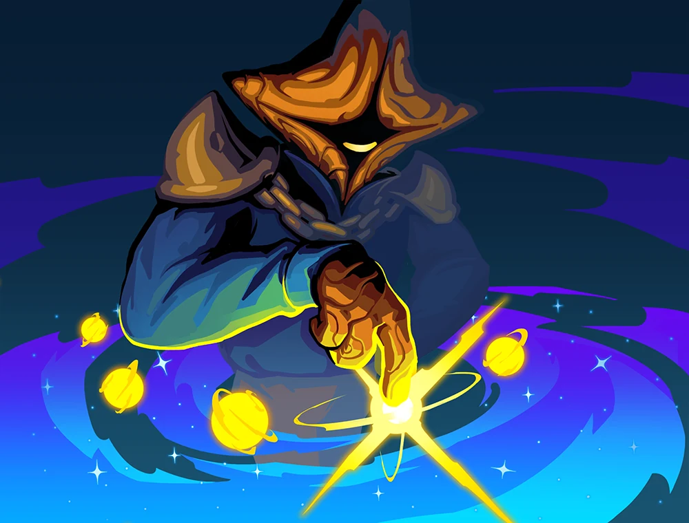 Decisions, Decisions card art, Slay the Spire 2