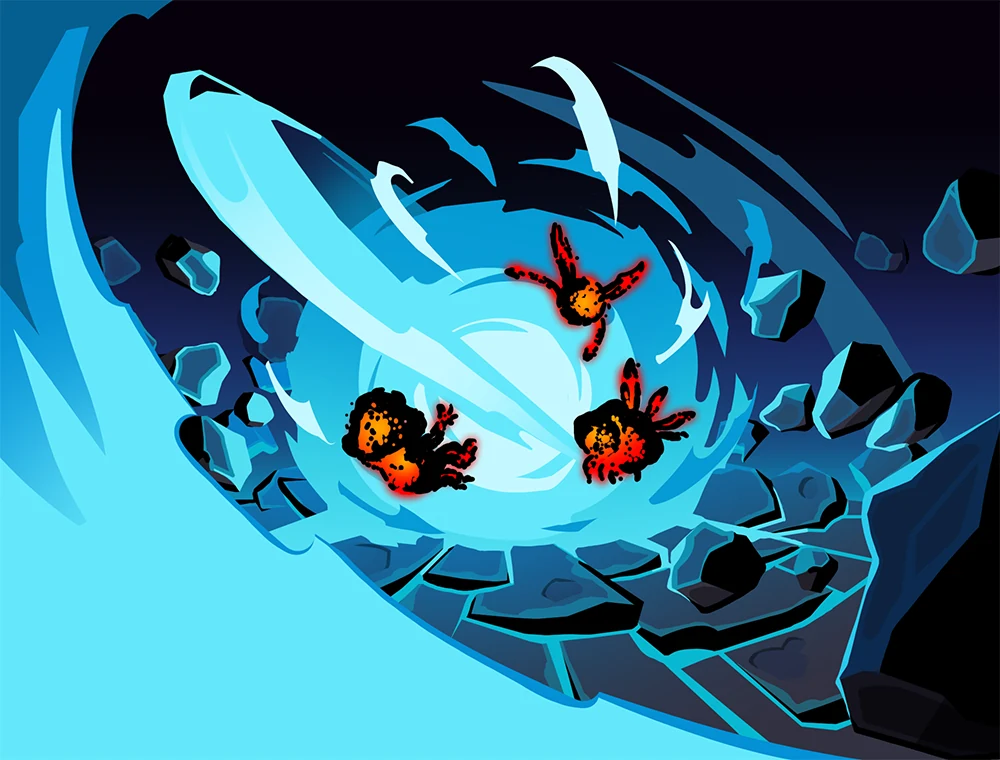Dying Star card art, Slay the Spire 2