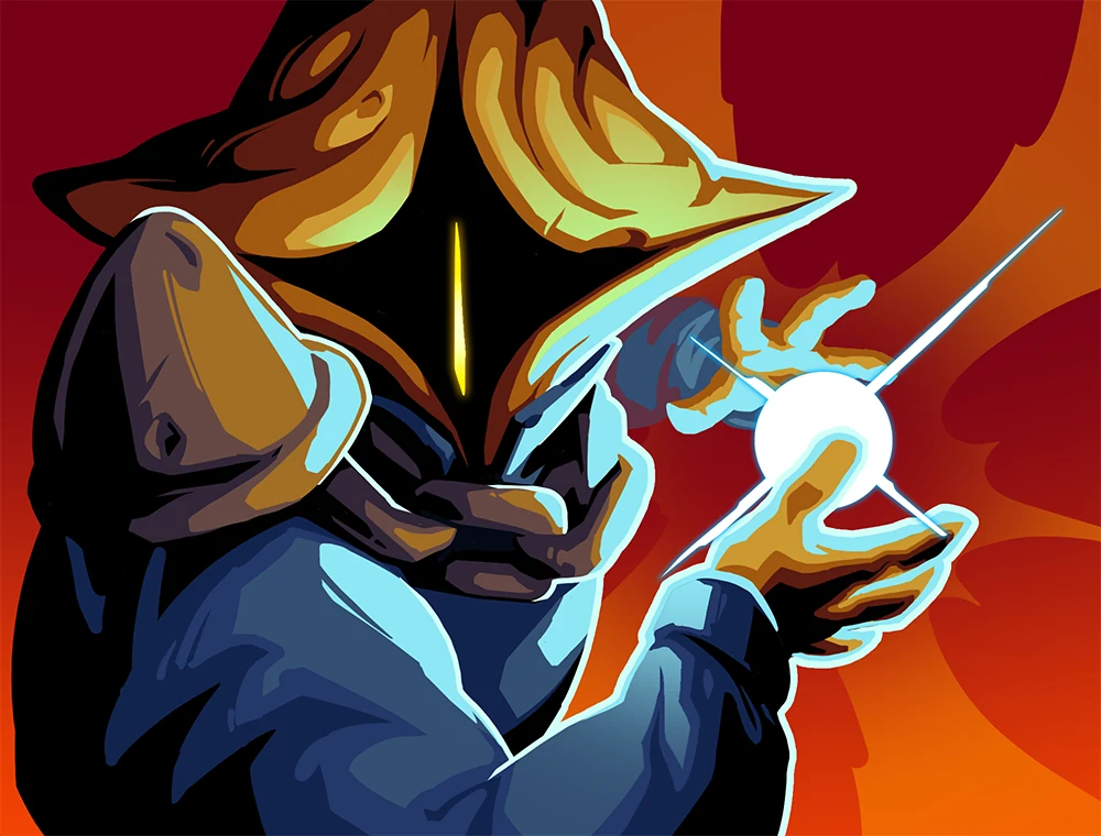 Gamma Blast card art, Slay the Spire 2