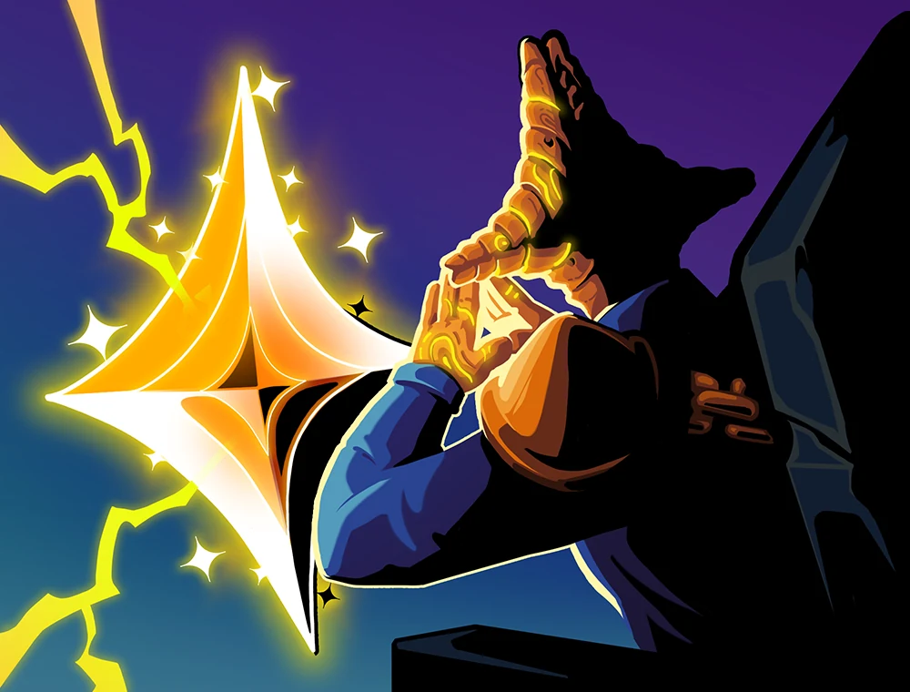Gather Light card art, Slay the Spire 2