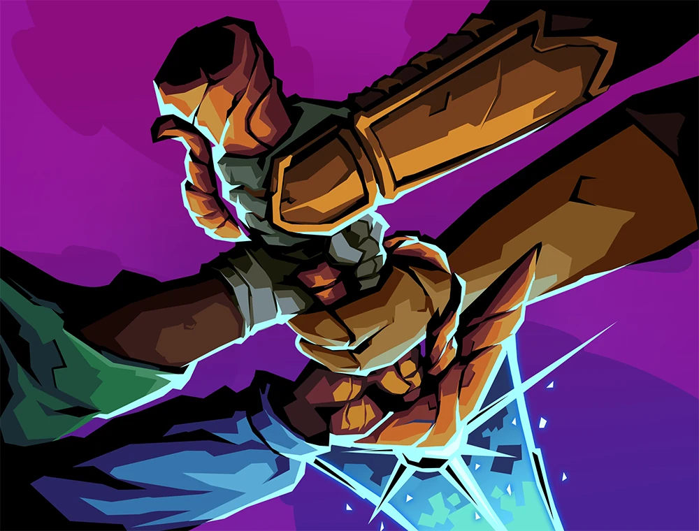Hammer Time card art, Slay the Spire 2