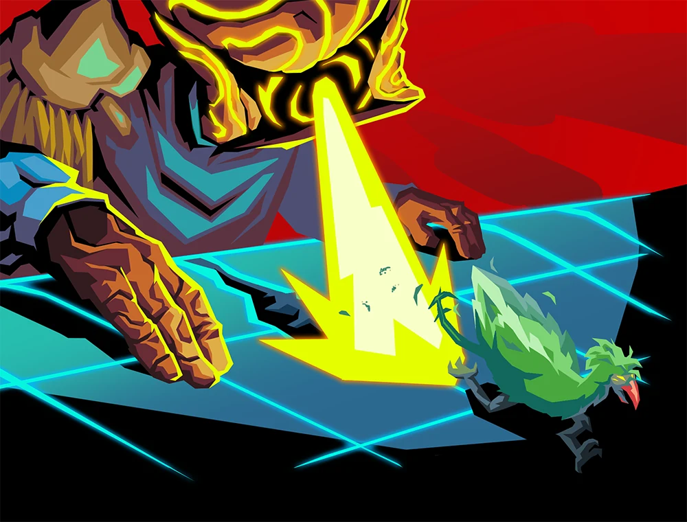 Hegemony card art, Slay the Spire 2