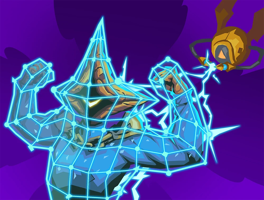 I Am Invincible card art, Slay the Spire 2