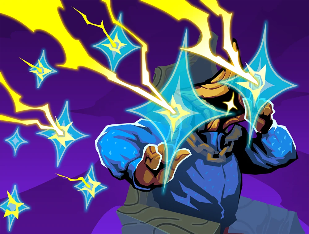 Patter card art, Slay the Spire 2