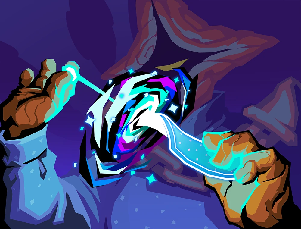 Quasar card art, Slay the Spire 2