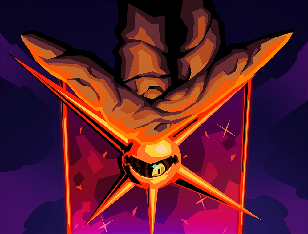 Seeking Edge card art, Slay the Spire 2