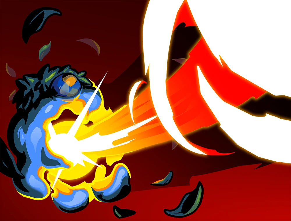 Solar Strike card art, Slay the Spire 2