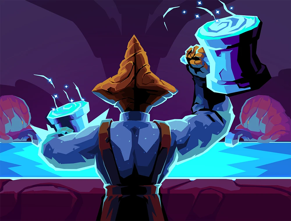 The Smith card art, Slay the Spire 2