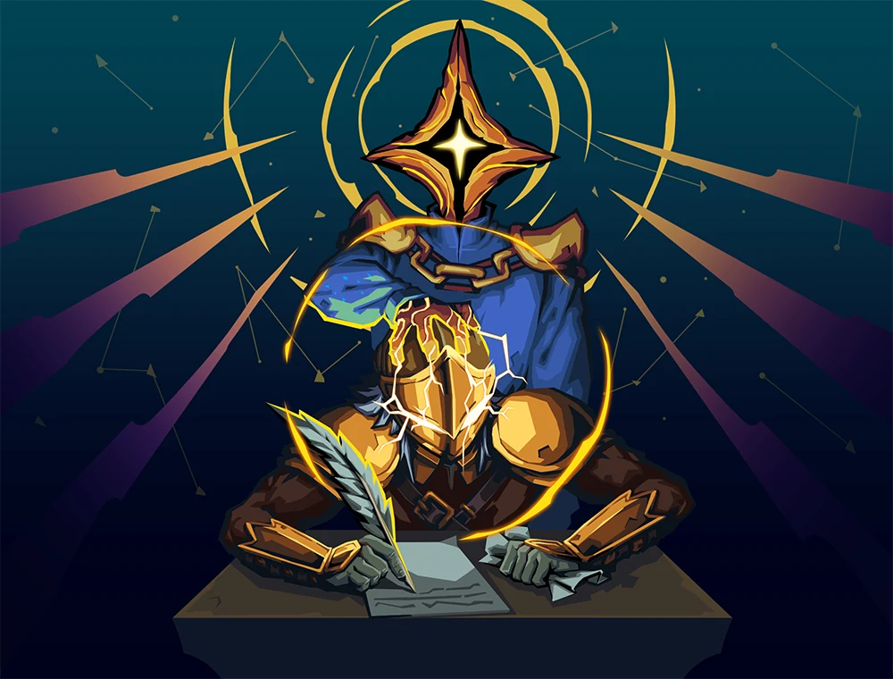 Tutor card art, Slay the Spire 2