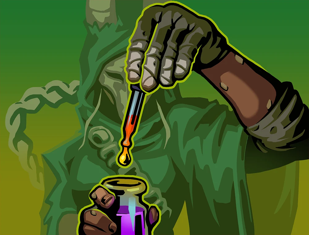 Accelerant card art, Slay the Spire 2