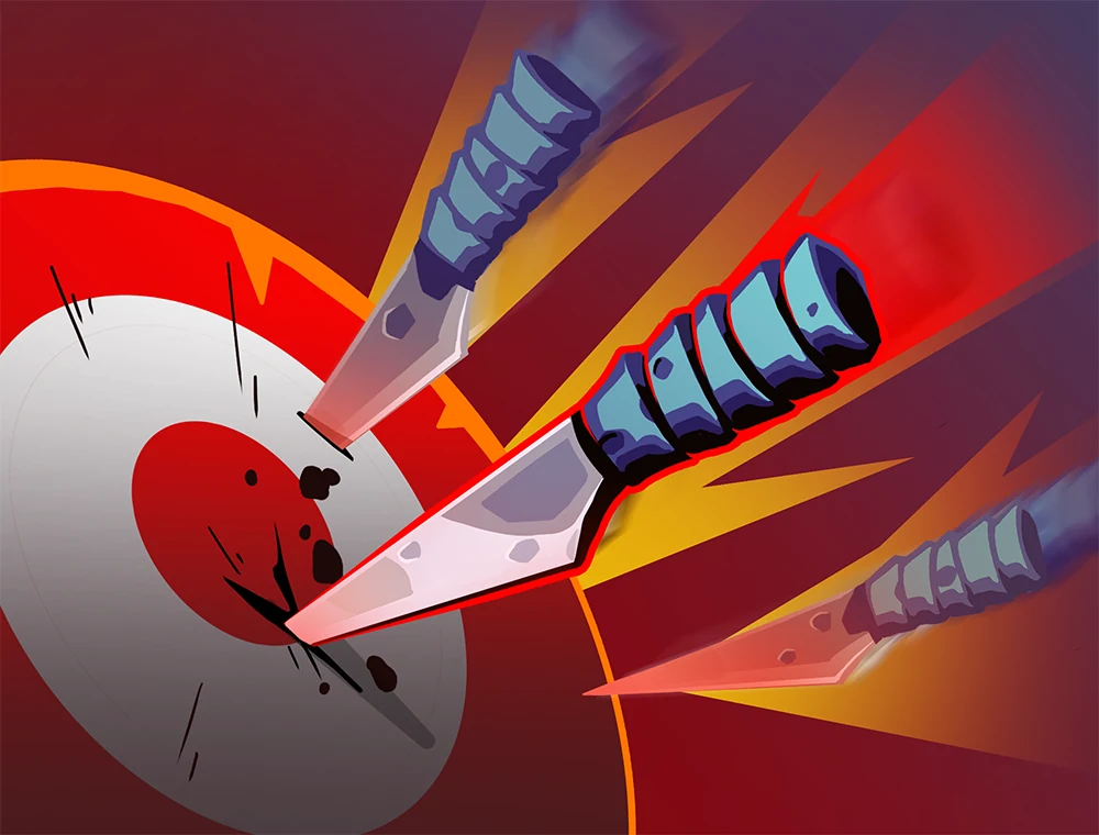 Accuracy card art, Slay the Spire 2