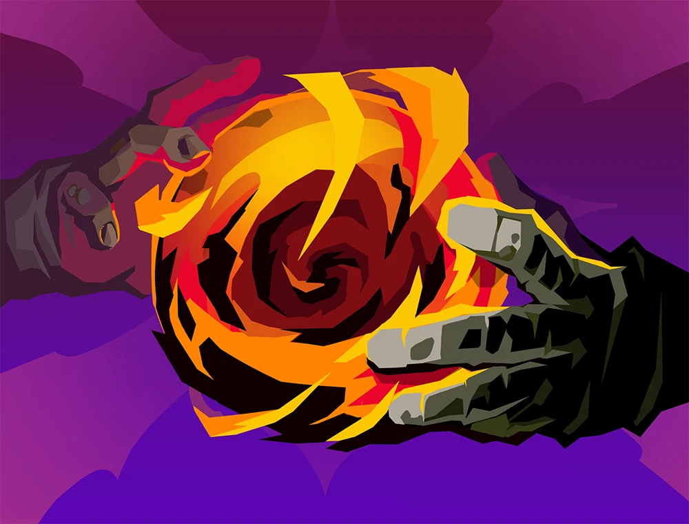 Anticipate card art, Slay the Spire 2