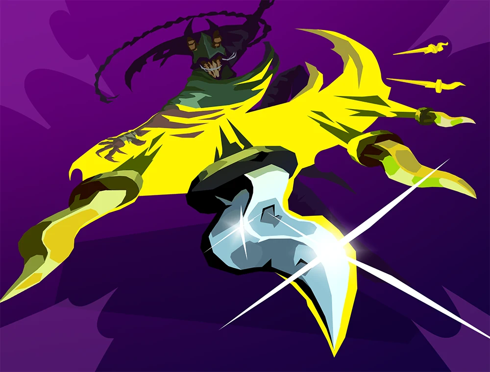 Blade Dance card art, Slay the Spire 2