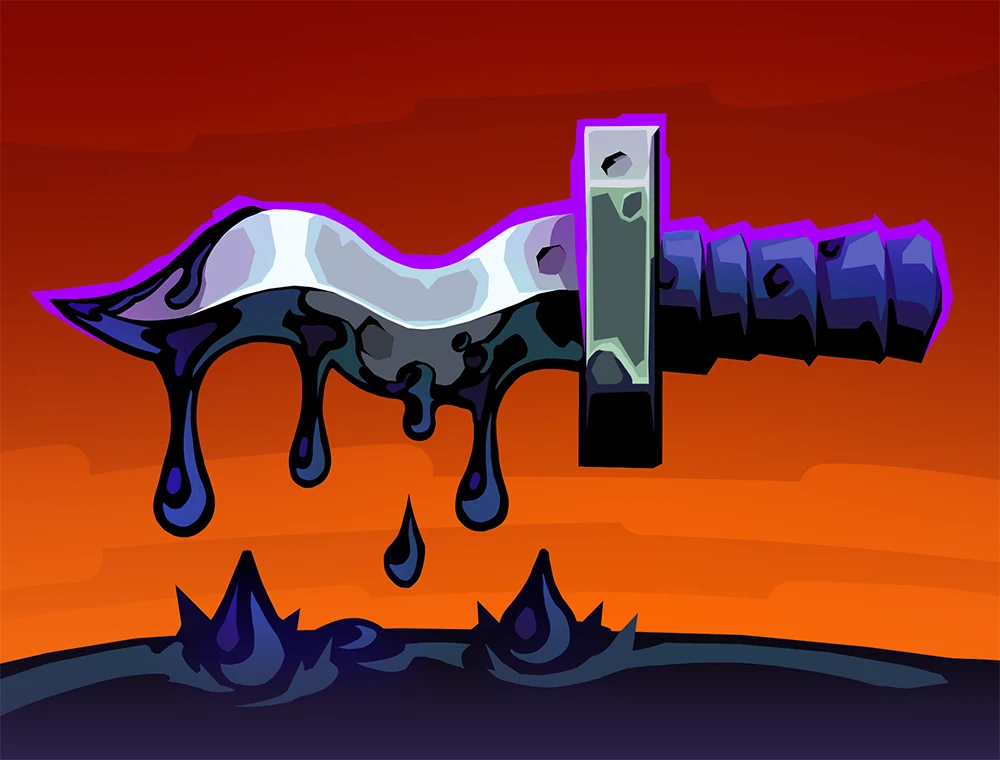 Blade of Ink card art, Slay the Spire 2