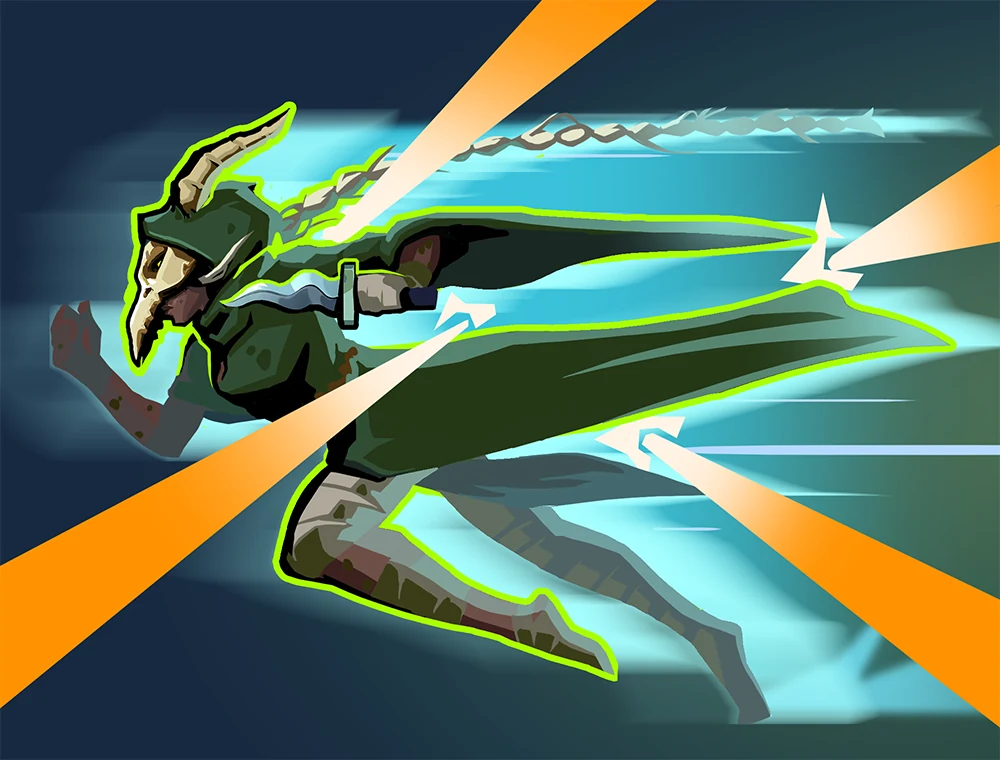 Blur card art, Slay the Spire 2
