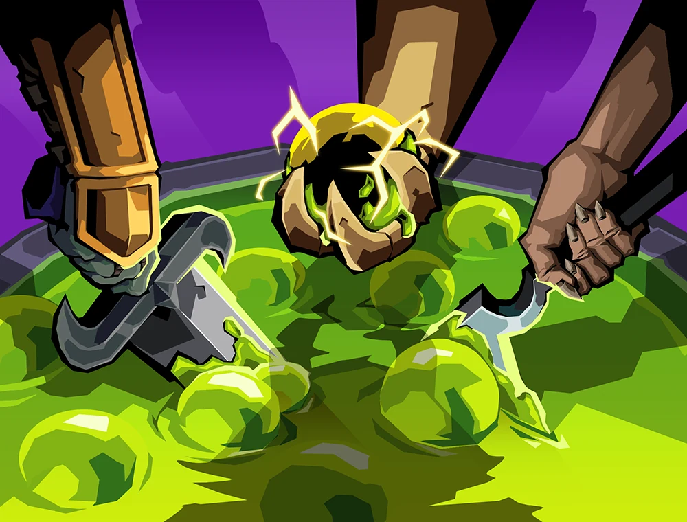 Concoct card art, Slay the Spire 2