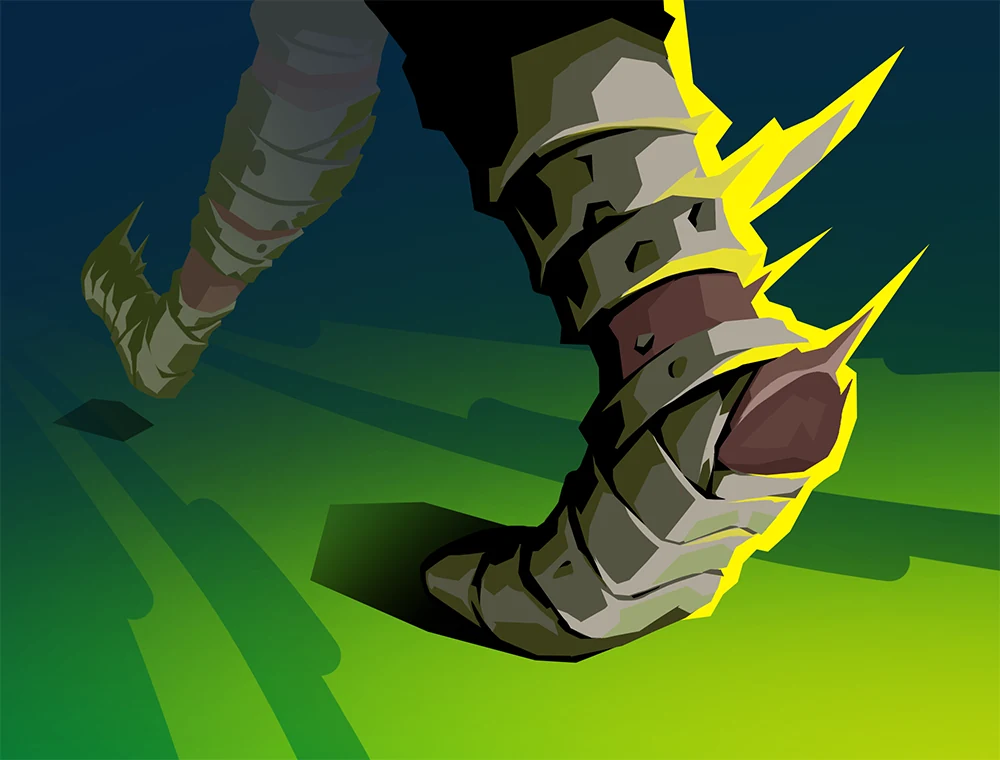 Dash card art, Slay the Spire 2