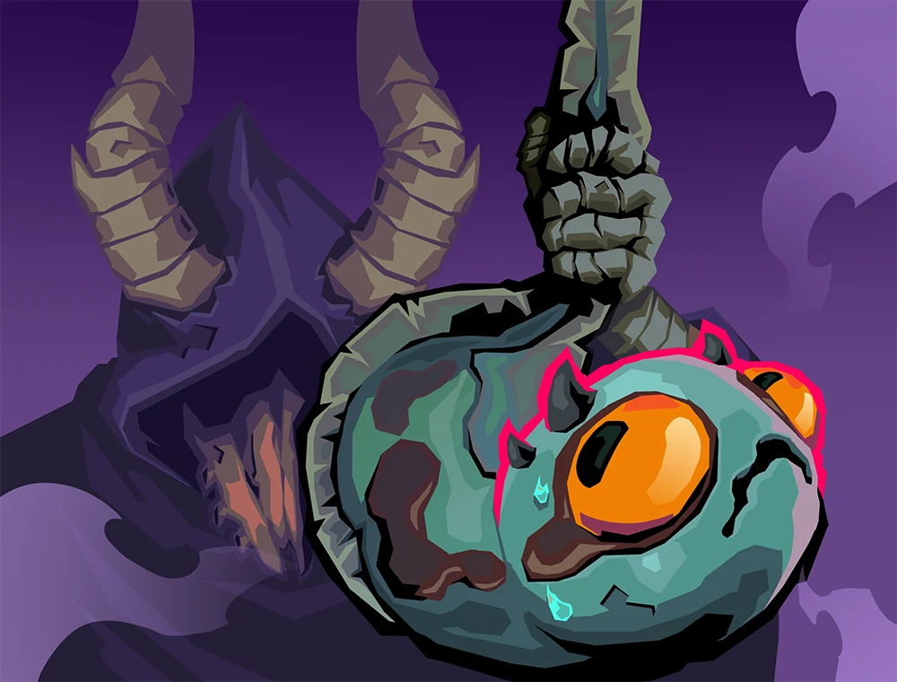Flanking card art, Slay the Spire 2