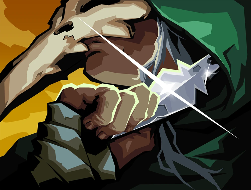 Hidden Daggers card art, Slay the Spire 2