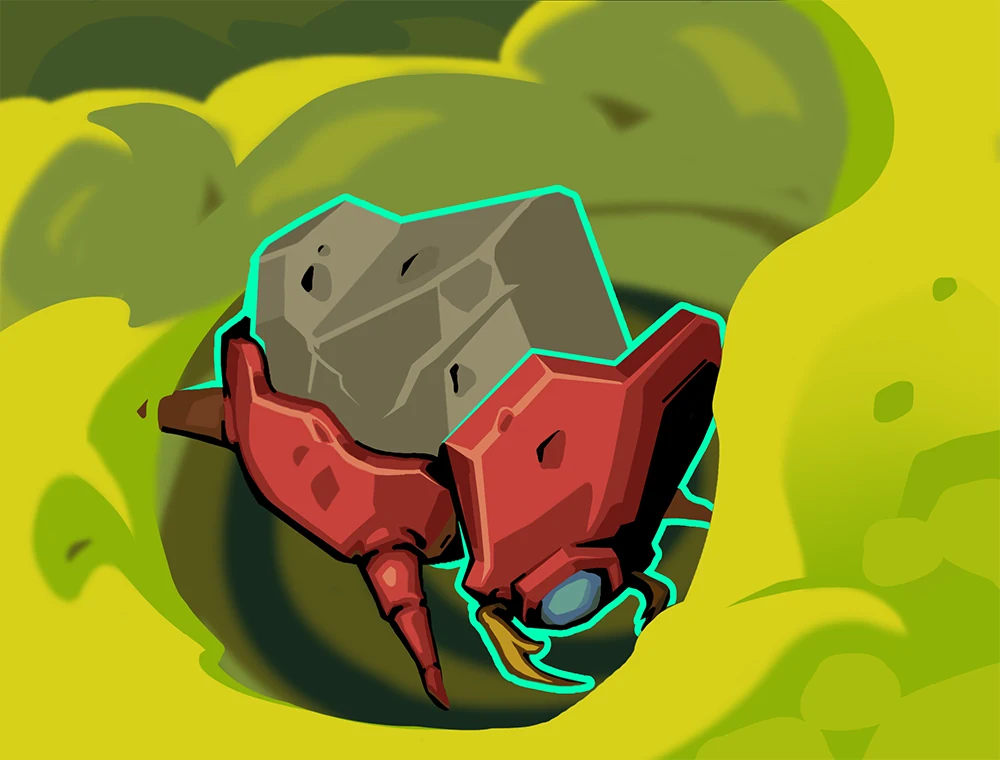 Noxious Fumes card art, Slay the Spire 2