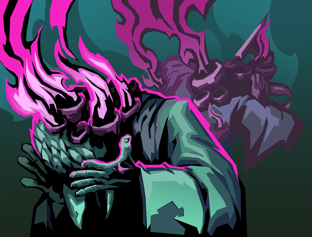 Outbreak card art, Slay the Spire 2