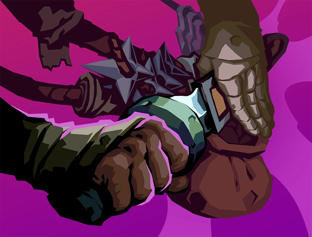 Prepared card art, Slay the Spire 2