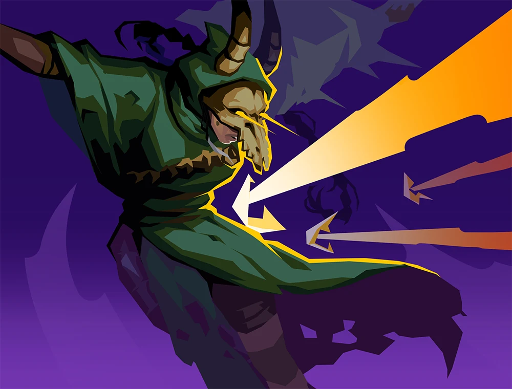 Untouchable card art, Slay the Spire 2