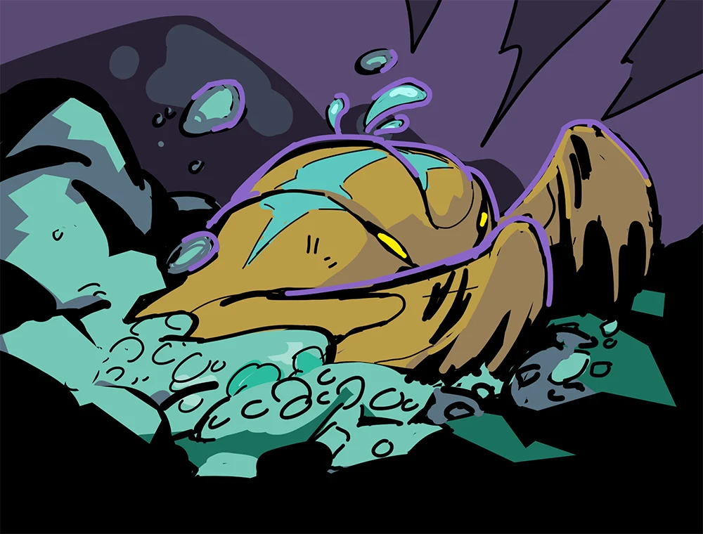 Wither card art, Slay the Spire 2