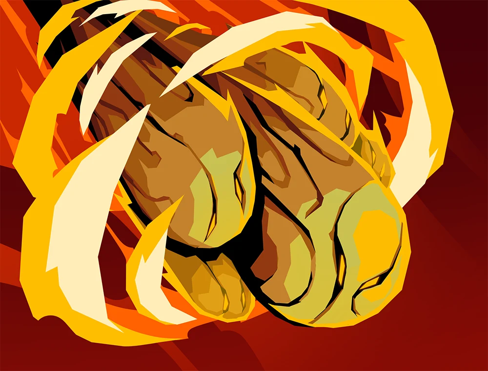 Minion Dive Bomb card art, Slay the Spire 2