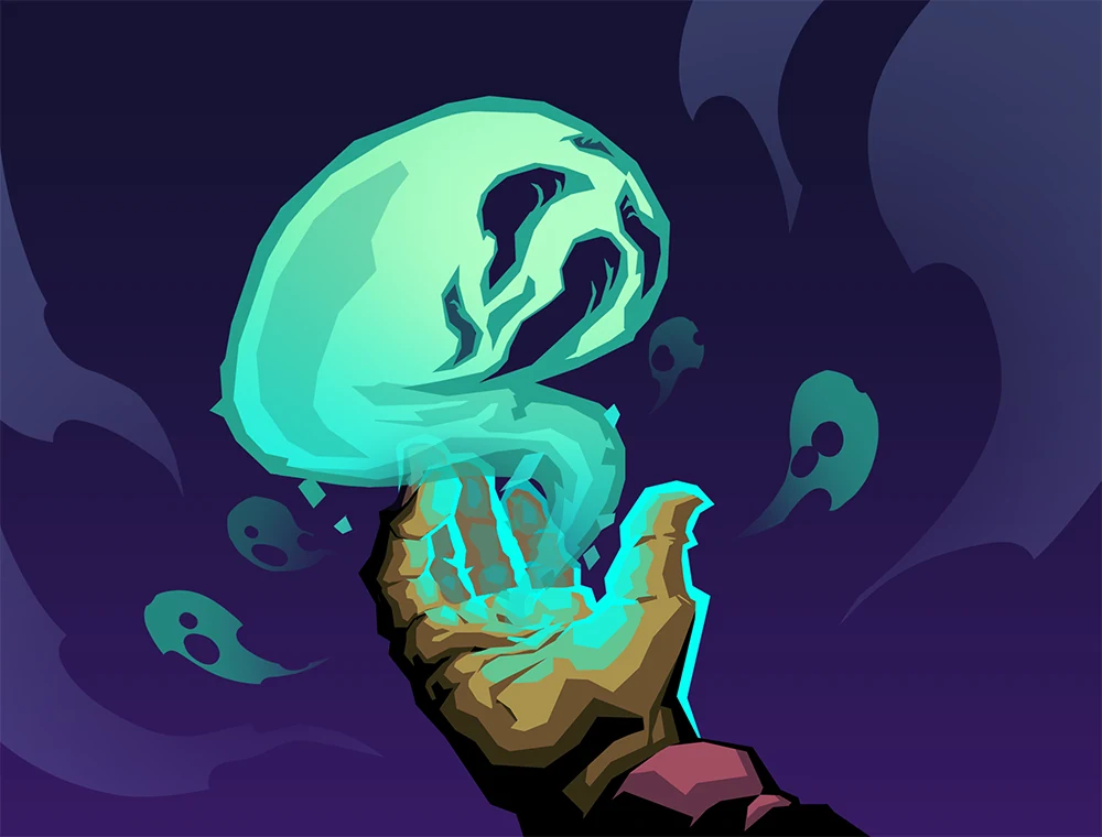 Soul card art, Slay the Spire 2