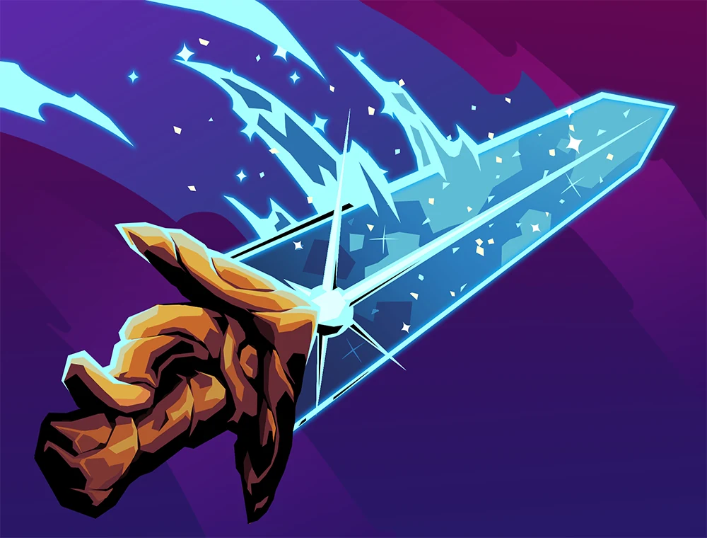 Sovereign Blade card art, Slay the Spire 2