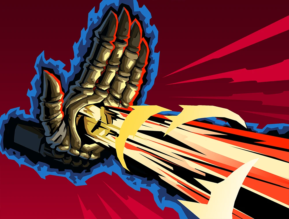 Sweeping Gaze card art, Slay the Spire 2