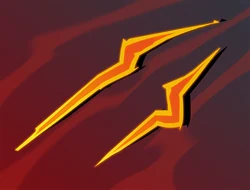 Twin Strike card art, Slay the Spire 2